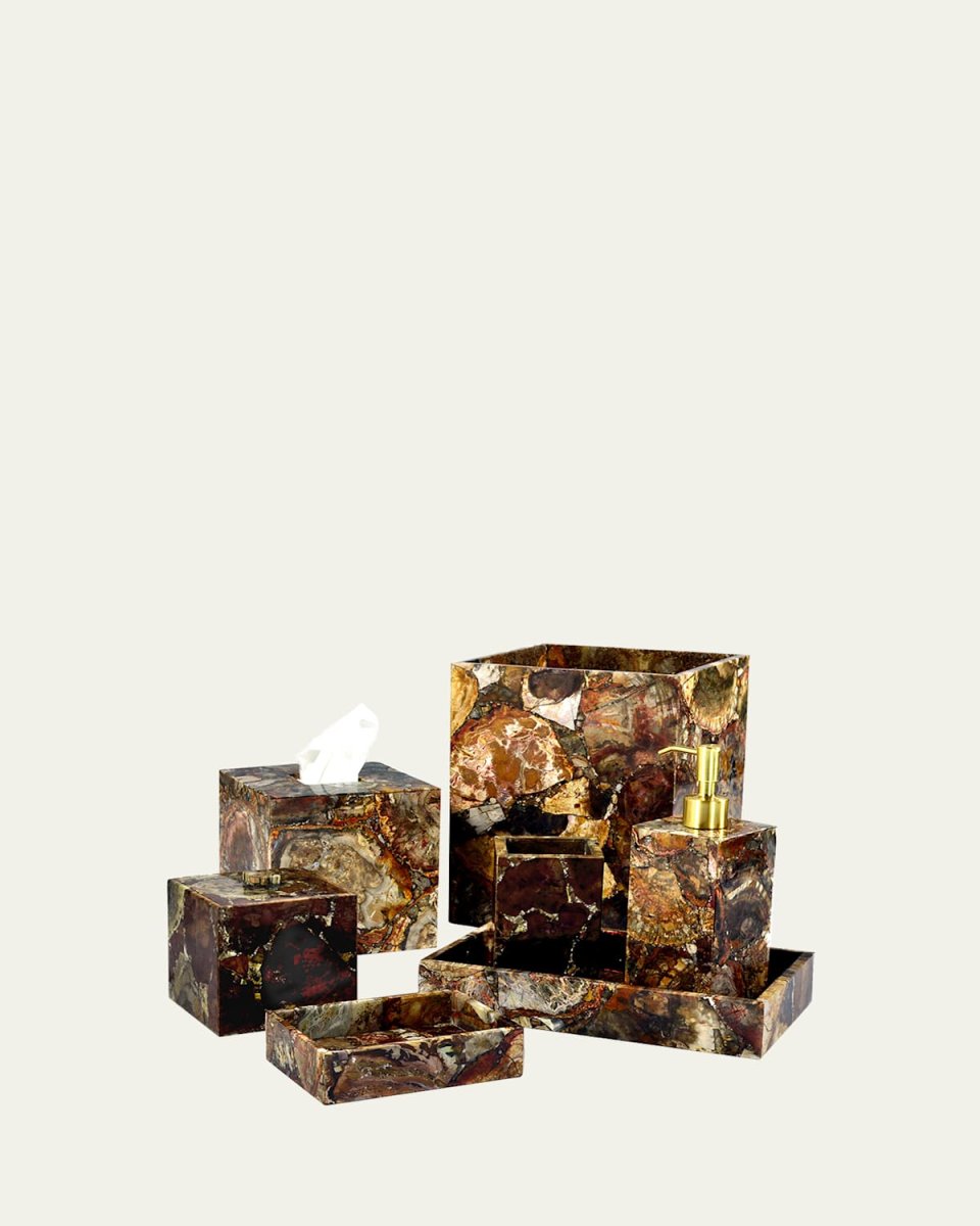 Petrified Wood Soap Dish